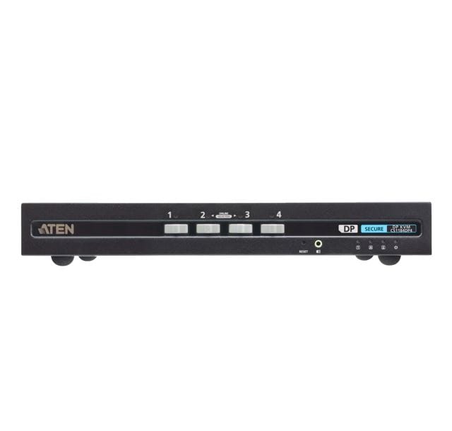 Aten 4-Port USB DisplayPort Single Display PP4 KVM Switch