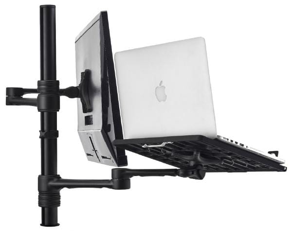 Atdec Notebook Monitor Arm combo Mount Black