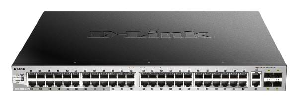 D-Link 54P Stack Gbit PoE Switch With 6 10GbE ports