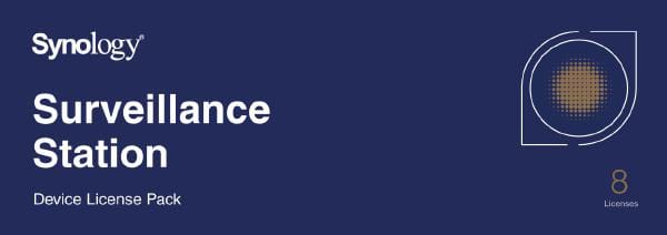 Synology Surveillance Device License Pack ( 8 Additionals)