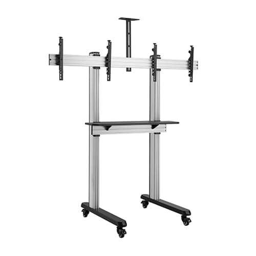 Brateck 46FW 45"-55" Dual Screen Video Conferencing TV Cart