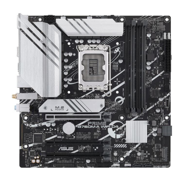 ASUS Prime B760M-A WIFI LGA 1700 D4 Micro-ATX Motherboard