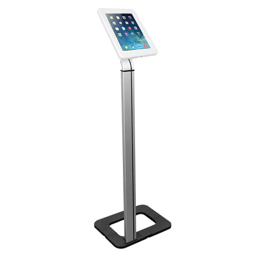 Brateck 9.7"-10.1" Anti-theft Tablet Kiosk Floor Stand with Aluminum Base