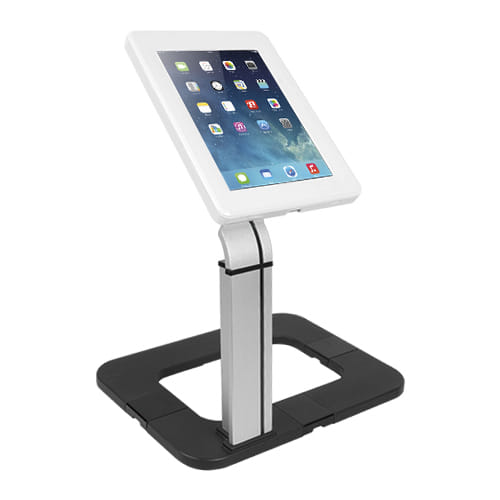 Brateck 9.7"-10.1" Anti-theft Countertop Tablet Kiosk Stand with Aluminum Base