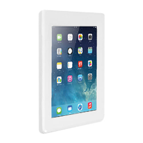 Brateck 9.7"-10.1" Plastic Anti-theft Wall Mount Tablet Enclosure - White