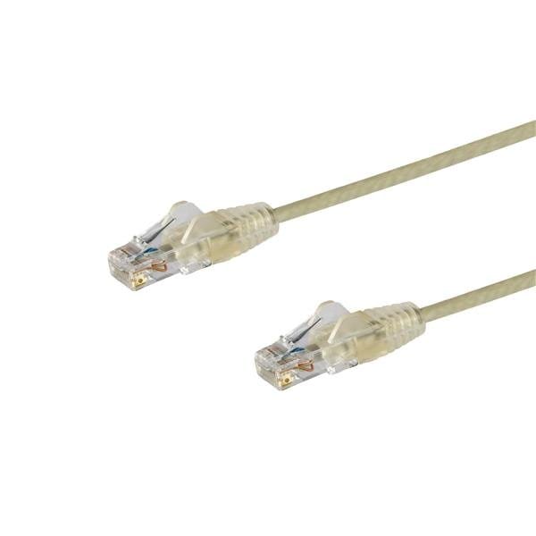 1.5m CAT6 Cable - Grey - Slim CAT6 Patch Cable - Snagless