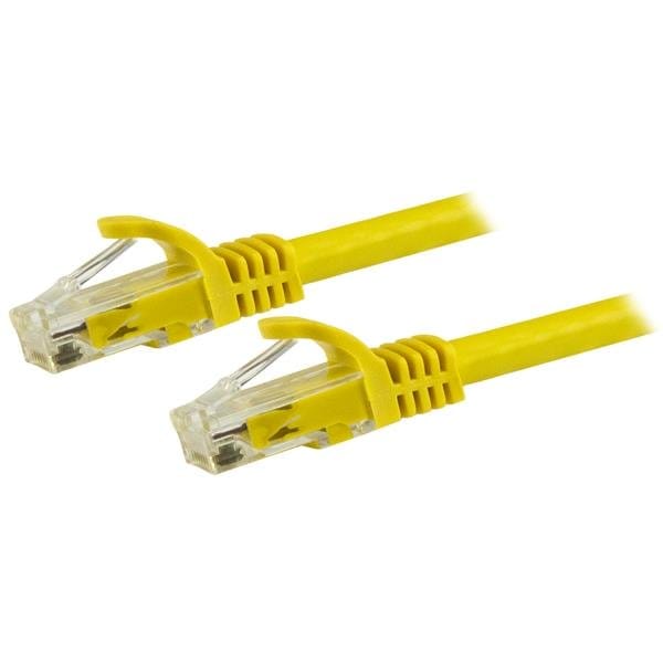 7.5 m CAT6 Cable - Patch Cord - Yellow - Snagless