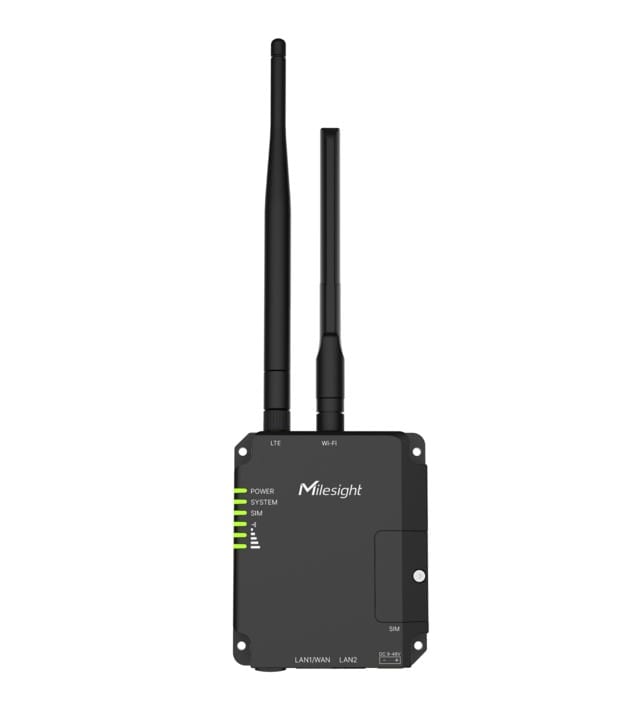 Milesight Industrial 4G CAT4 LTE 2x PoE Router