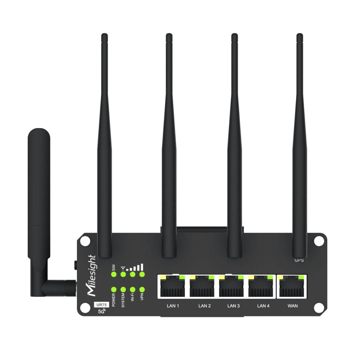 Milesight 5G Dual Sim 5x GbE PoE Ports Router