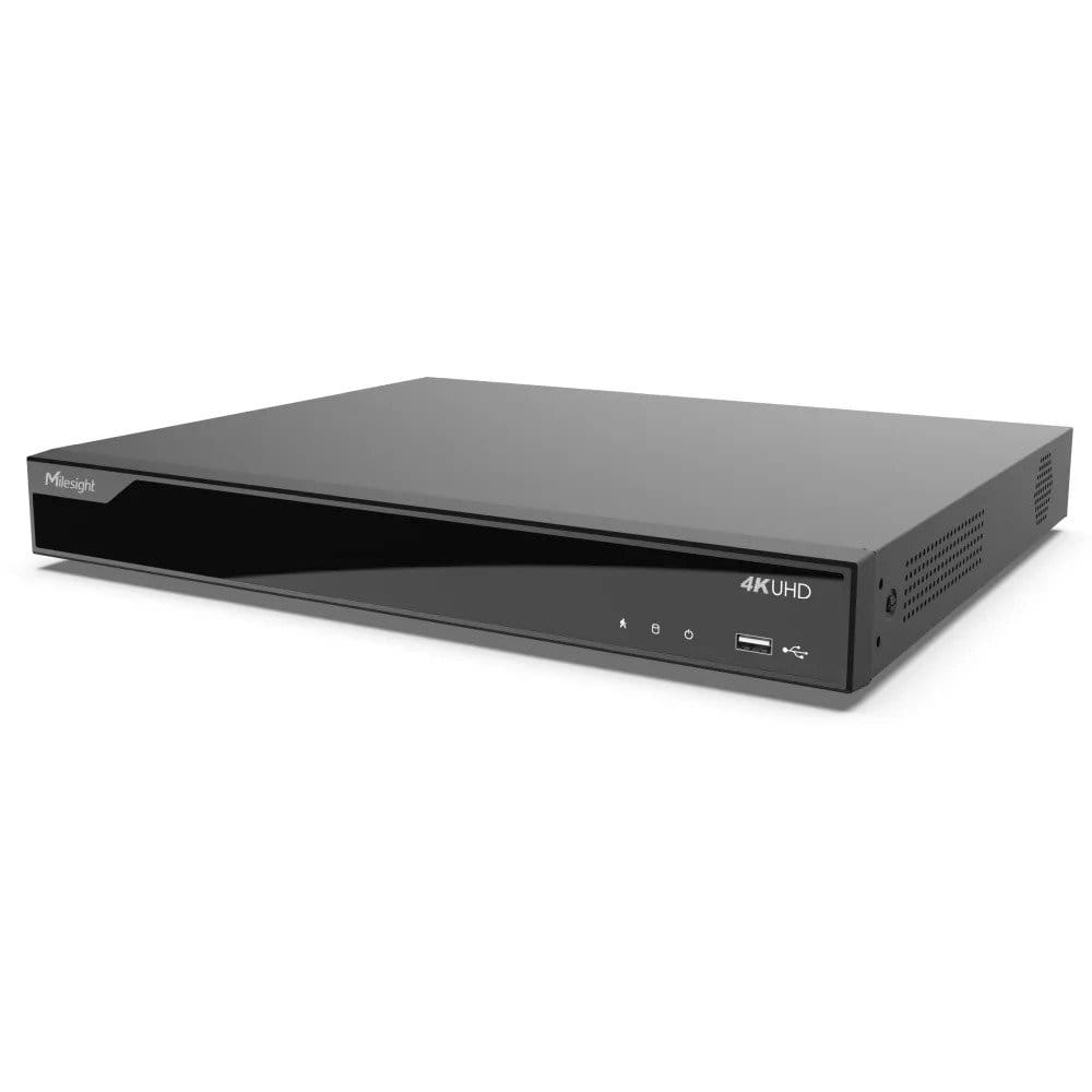 Milesight 16-Channel Network Video Recorder 2x HDD 16x PoE Ports