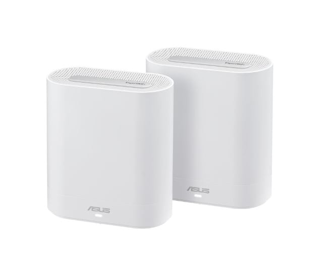 ASUS ExpertWiFi EBM68 Wi-Fi 6 AX VLAN VPN BackUp WAN Business Mesh Router - 2-Pack