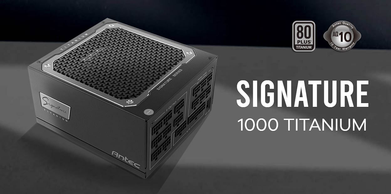 Antec Signature 1000w 80+ Titanium Fully Modular