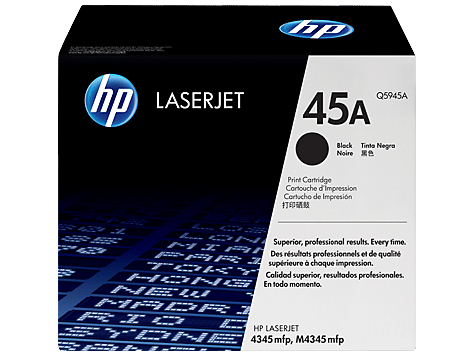 HP 45A Black Toner 18,000 Page Yield