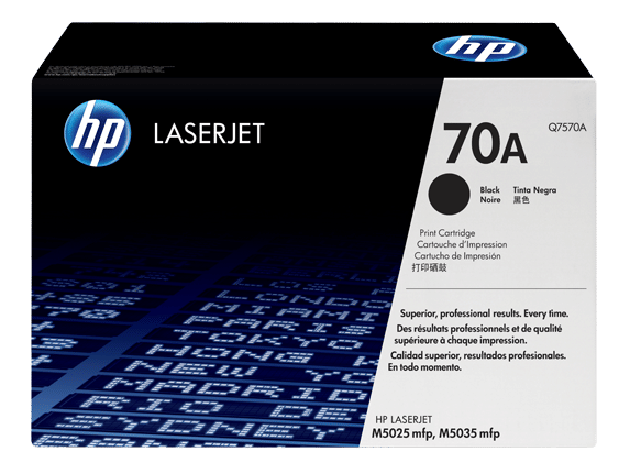 HP 70A Black Toner 15,000 Page Yield