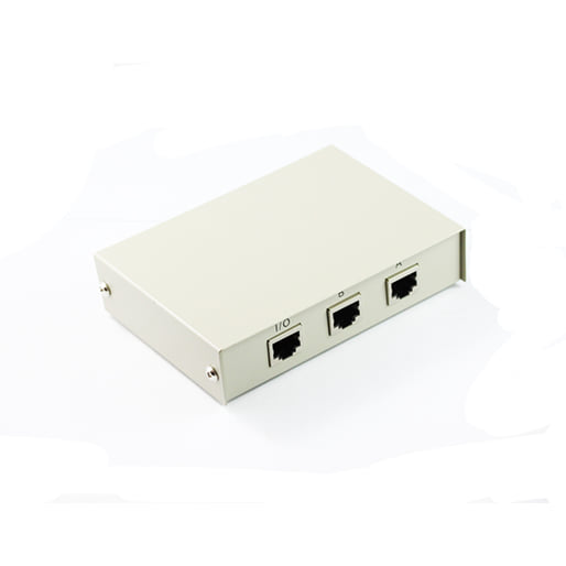 Switch Button Rj 2-Port RJ45 Network Push Button Switch
