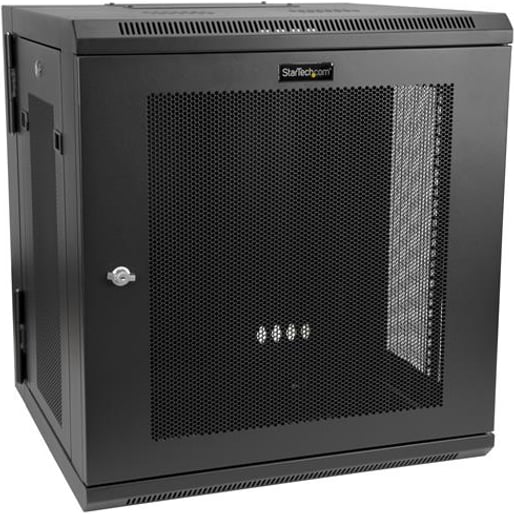Startech 12u Rack Small StarTech 12U Server Rack Enclosure with Hinge - Wall Mount Rack