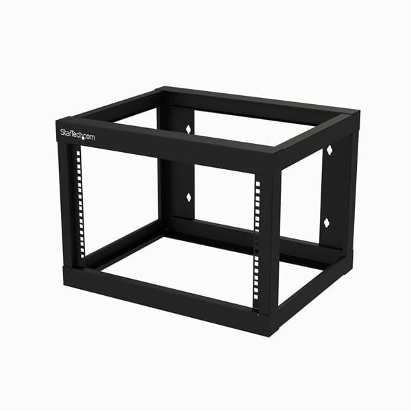 6U Wall-mount Rack - Open Frame - 2 Post - 18 in. Deep