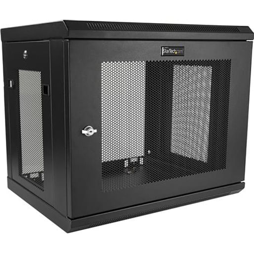 StarTech 9U Wall Mount Rack - Wall Mount Server and Network Cabinet