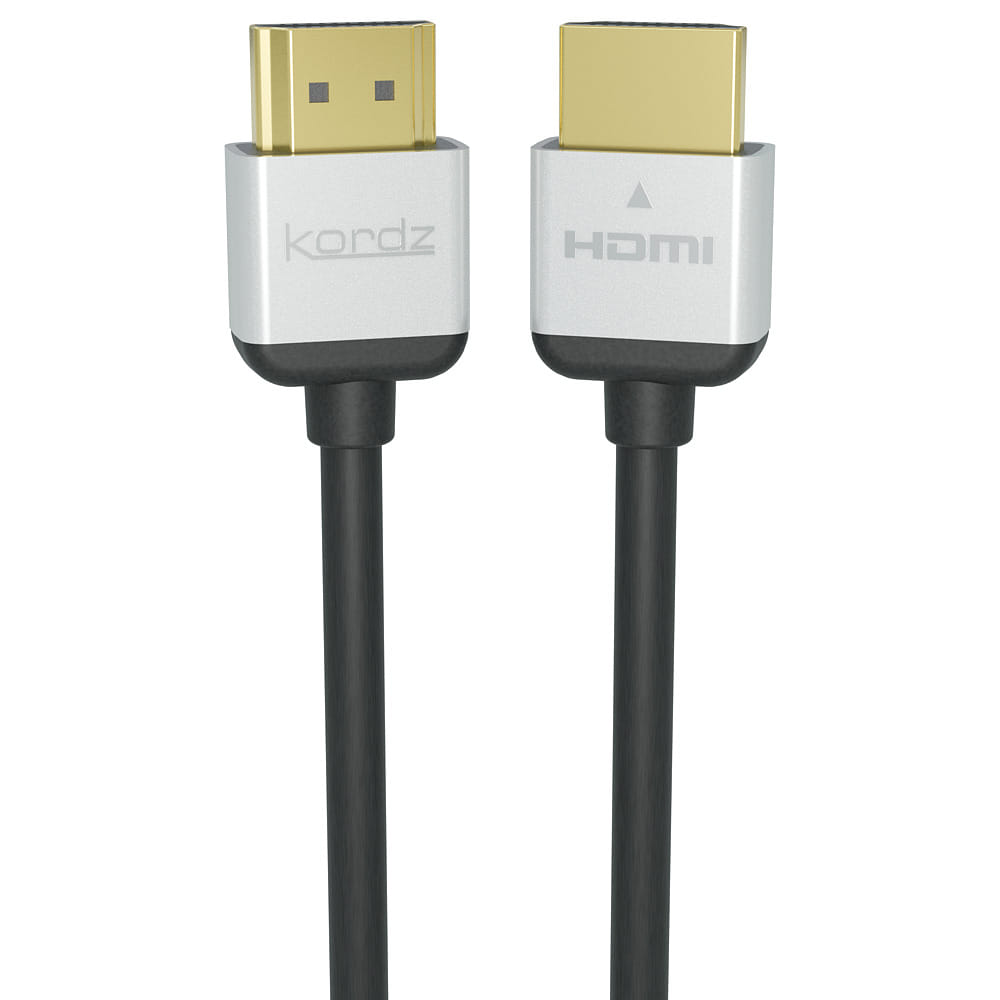 Kordz Professional Shielded HDMI Cable with Ethernet  - 2.4m