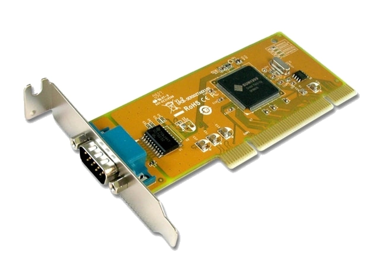 Sunix Low Profile PCI 1Port Serial Card Supports Windows 10