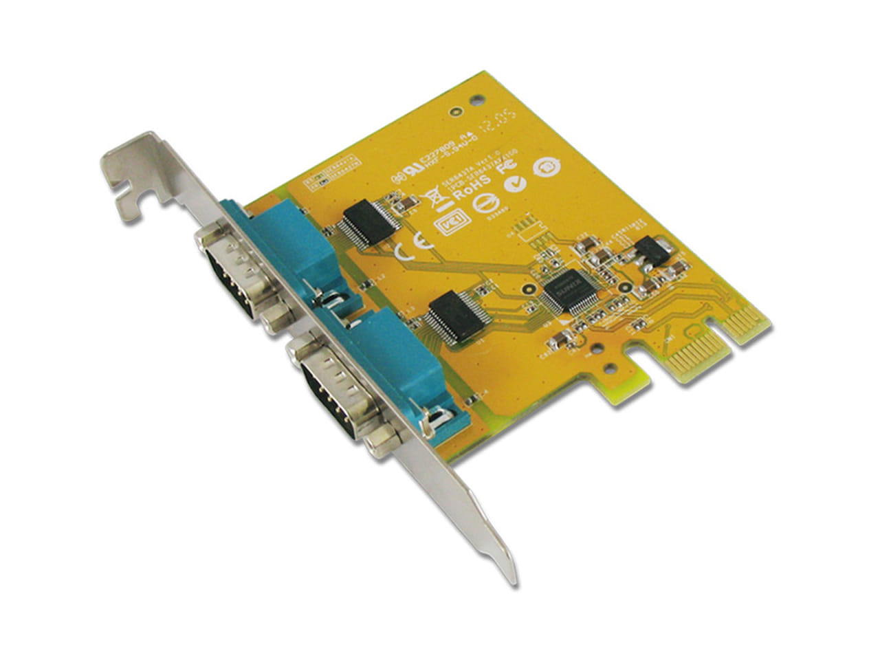 PCI Express 2 Port Serial Card