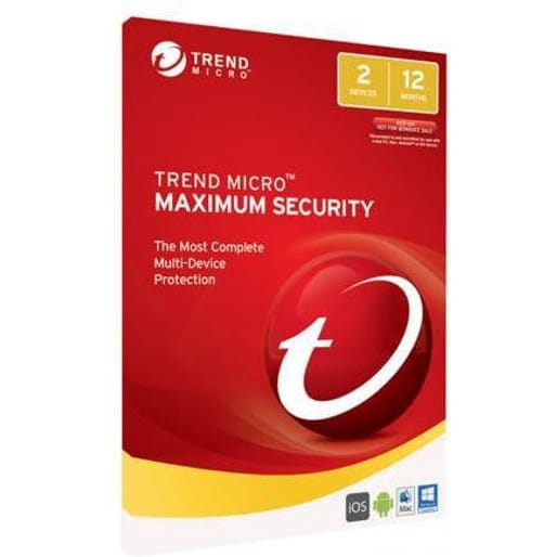 Trend Micro Max Security 1-2 Devices 1 Year Sub