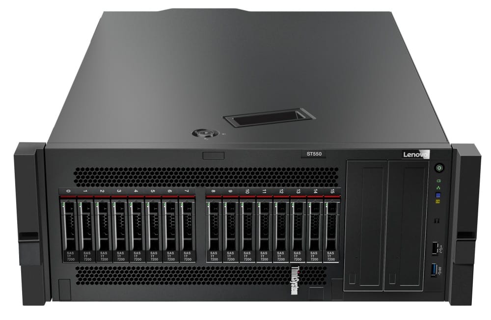 Lenovo TS ST550 4U Tower to Rack Conversion