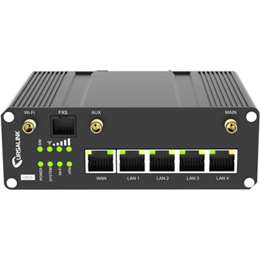 Ur35 Router Ursalink/Milesight UR35-L00AU-W-S Router With Voice 5xRJ45 WiFi RS232 I ...