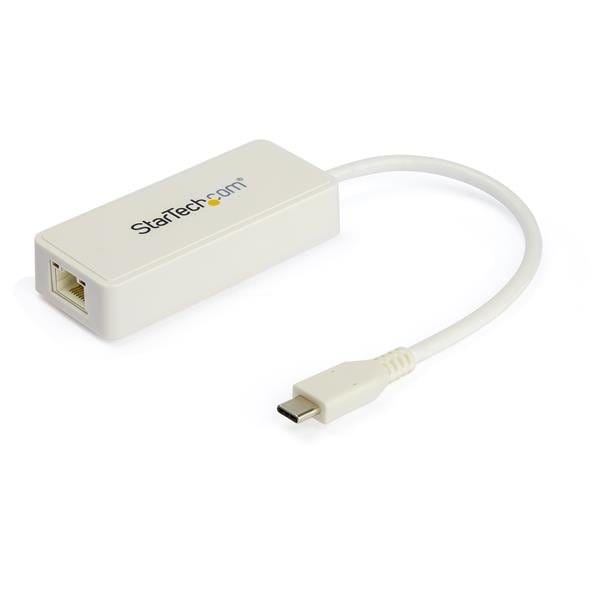 USB-C to Gigabit Network Adapter w/ Extra USB Port