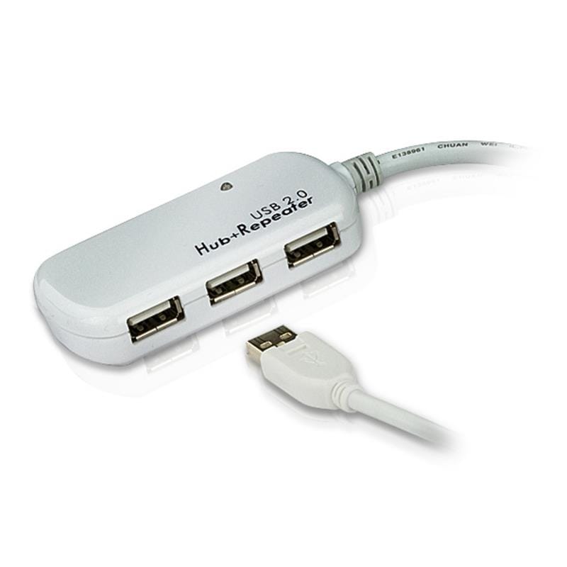 Aten 12m 4-port USB 2.0 Extender Cable (Daisy-chaining up to 60m)