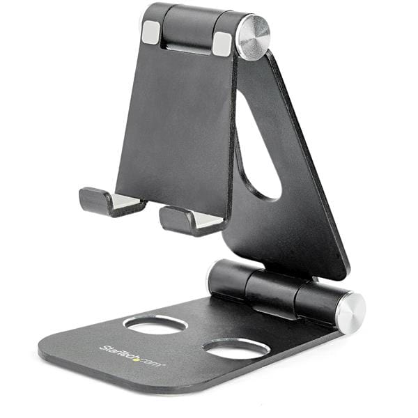 Smartphone and Tablet Stand - Portable - Foldable -Black