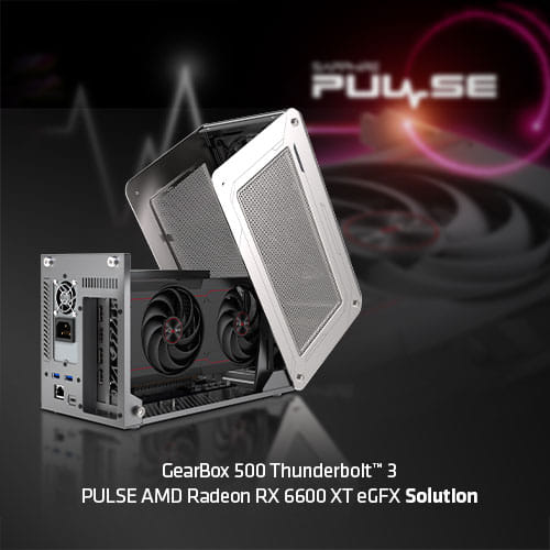 Sapphire Gearbox 500 With Sapphire Pulse RX 6600 XT Bundle
