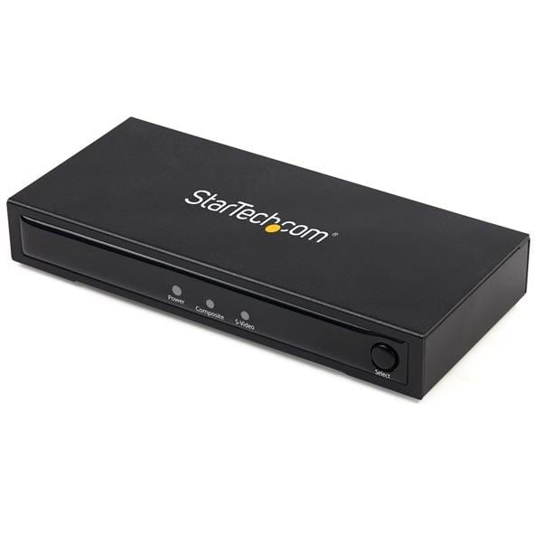S-Video or?Composite?to HDMI Converter?with?Audio?- 720p