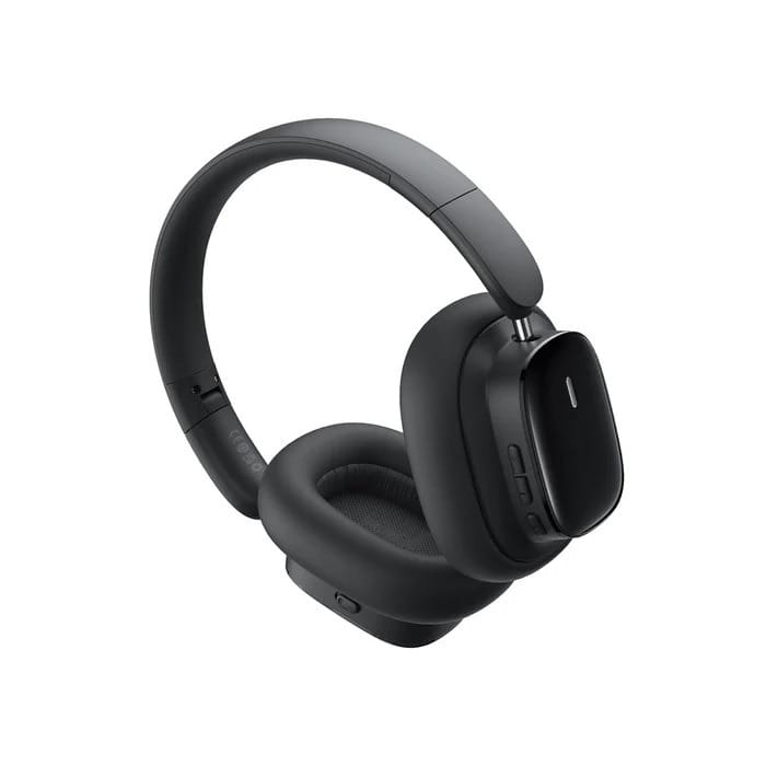 Baseus Bowie H1i Noise Cancelling Wireless Headphones - Cluster Black
