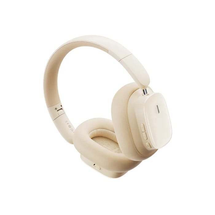 Baseus Bowie H1i Noise Cancelling Wireless Headphones - Stellar White