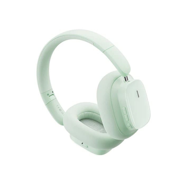 Baseus Bowie H1i Noise Cancelling Wireless Headphones - Natural Green