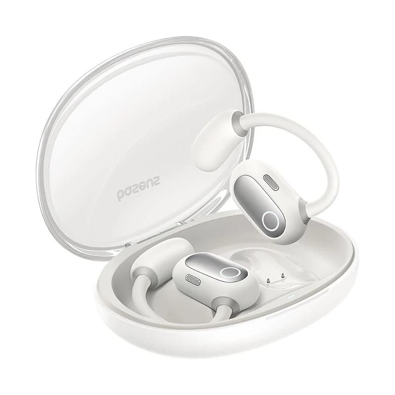 Baseus Eli Sport 1 Open-Ear Wireless Earbuds IPX4 Waterproof TWS Earbuds - Stellar White