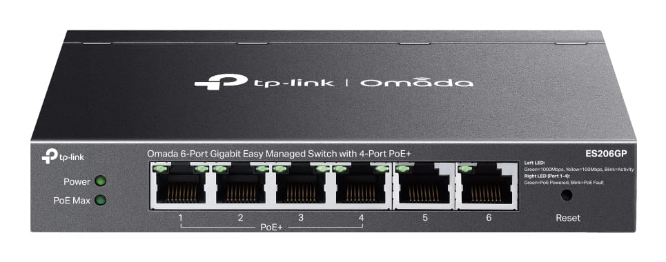 TP-Link Omada 6-Port Gigabit Easy Managed Switch