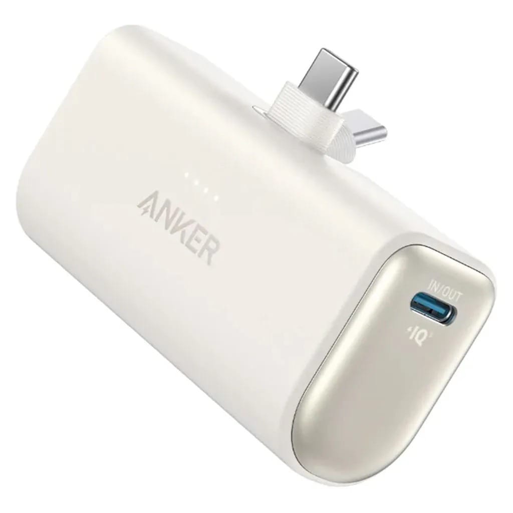 Anker 621 USB-C 5000mAh Power Bank - White
