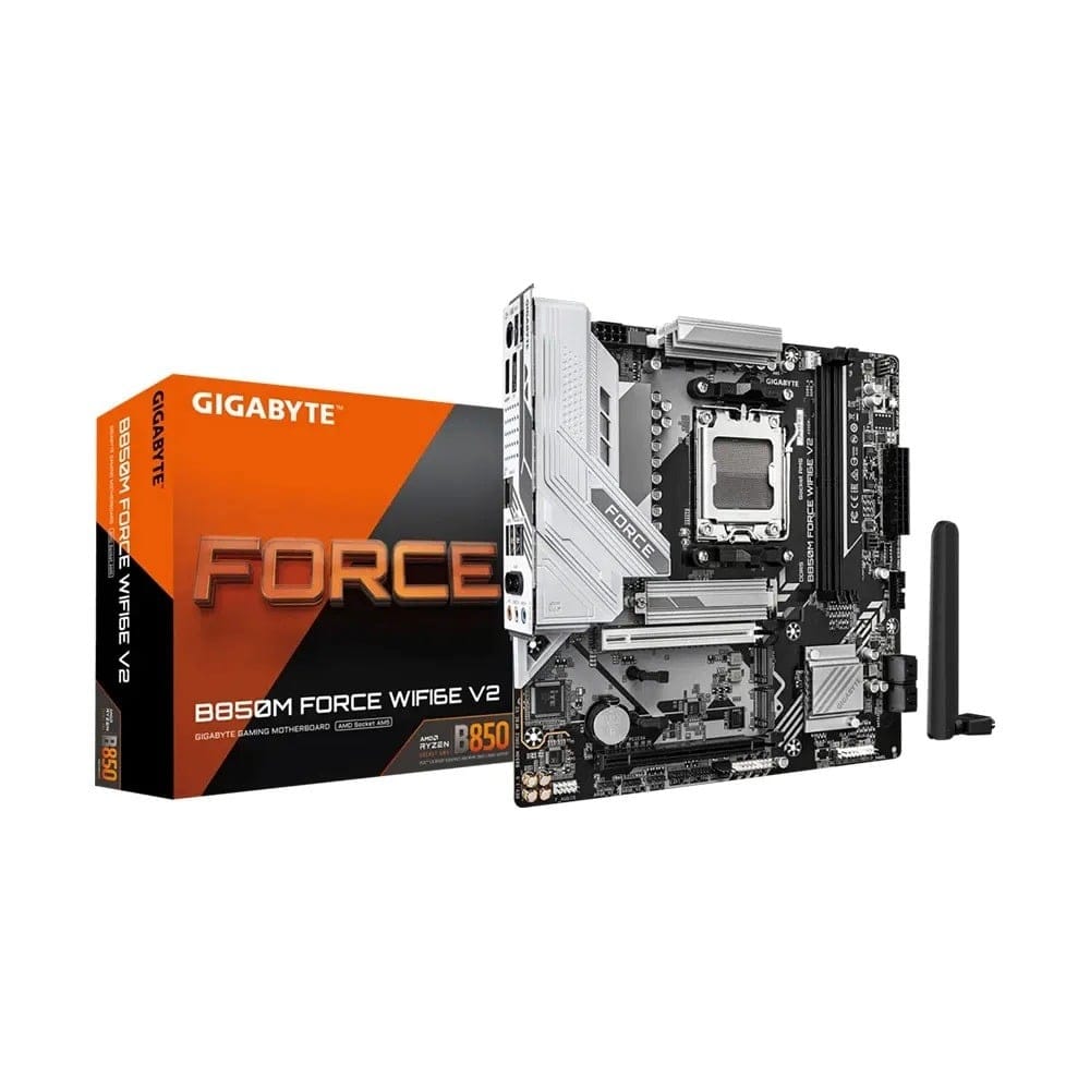 Gigabyte B850M FORCE WIFI6E V2 AM5 Micro-ATX Motherboard