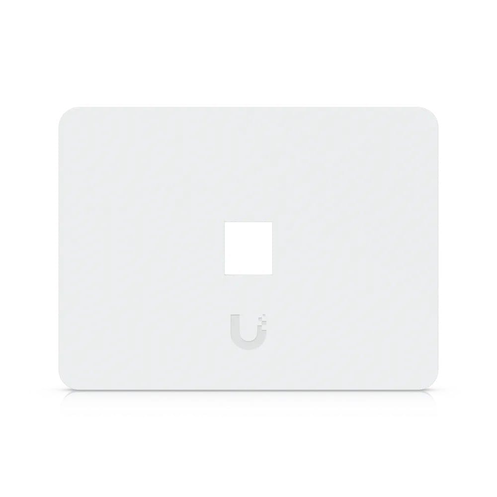 Ubiquiti Keystone Wall Plate Horizontal 1-Port 4-Pack