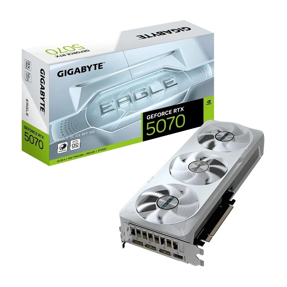 Gigabyte GeForce RTX 5070 12GB EAGLE OC ICE SFF Graphic Card