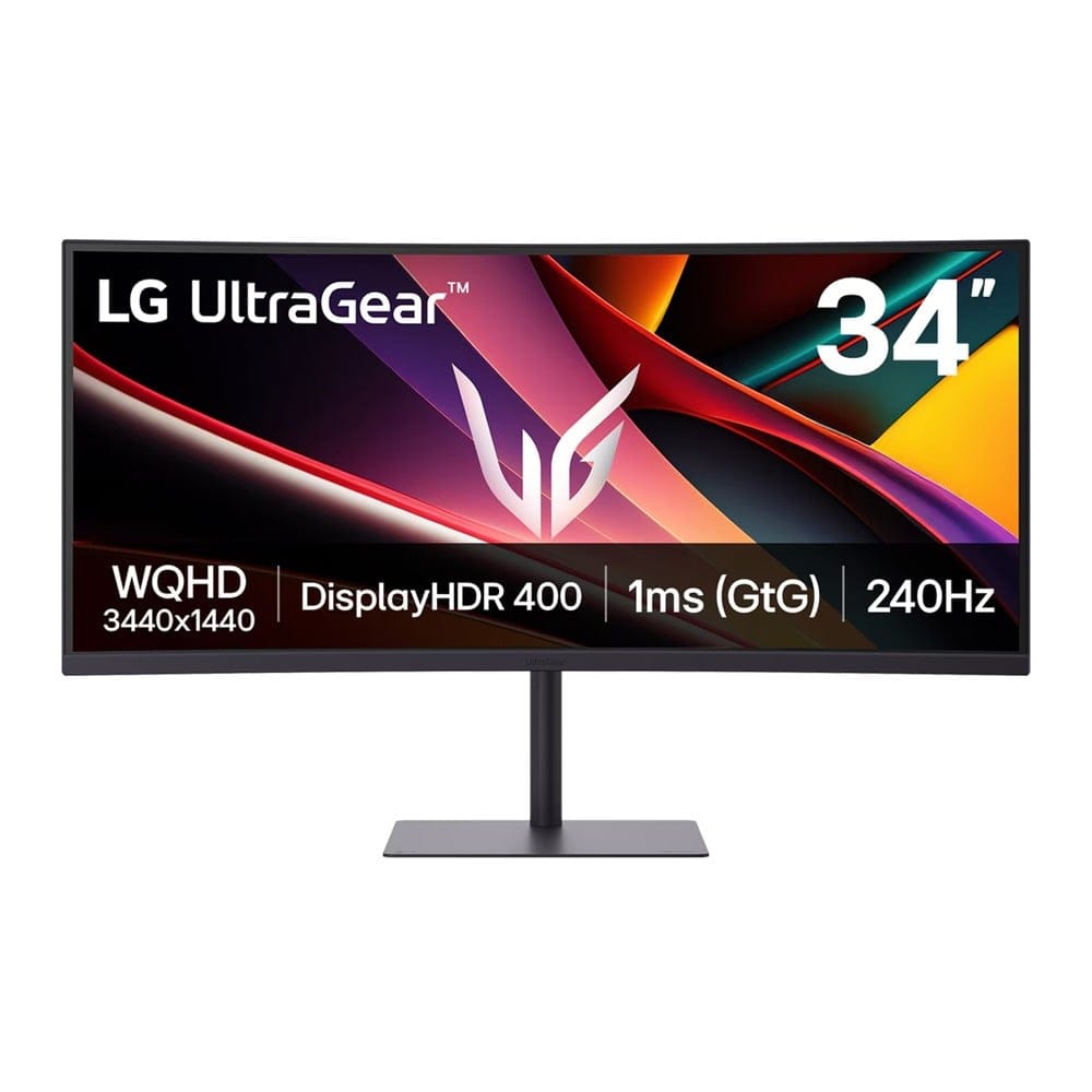 LG UltraGear 34G630A-B 34" WQHD 1ms 240Hz USB-C Height Adjustable Monitor