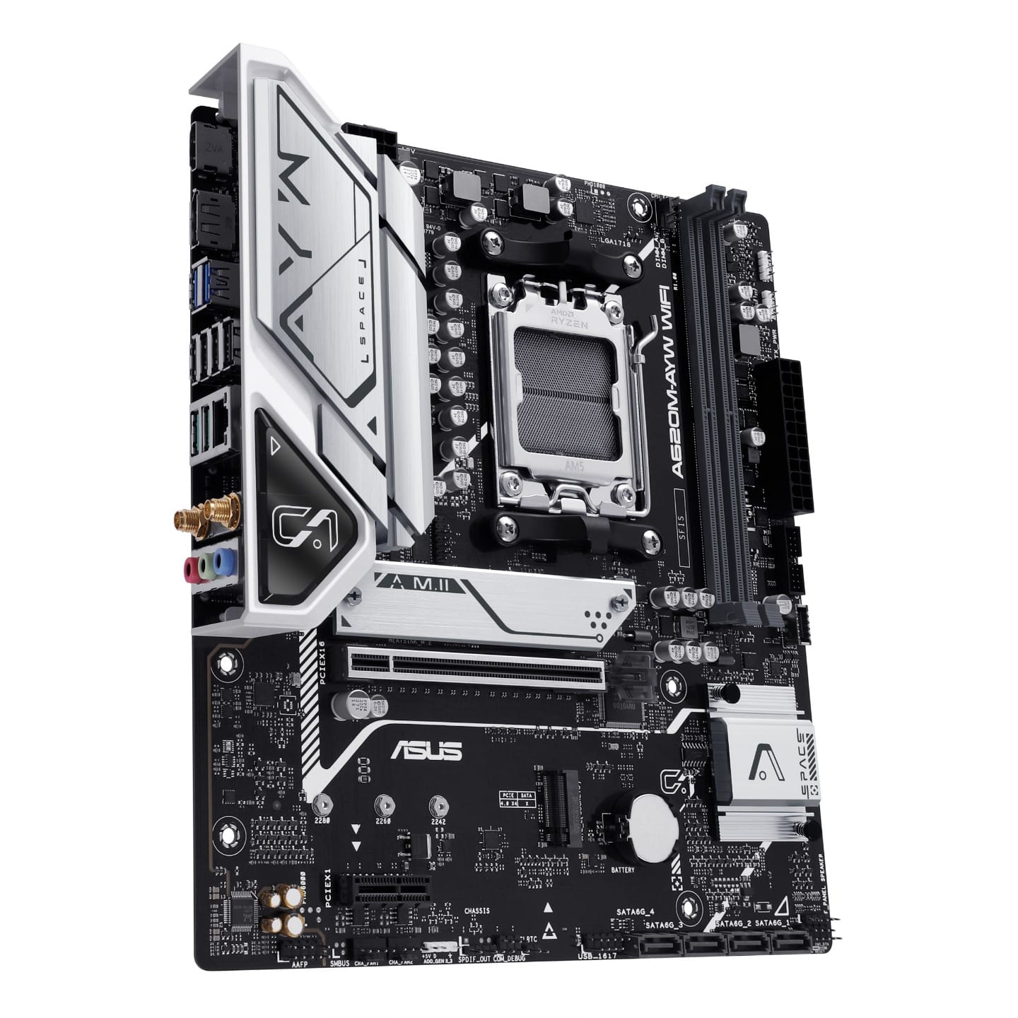 Asus A620M-AYW WIFI AM5 Micro-ATX Motherboard