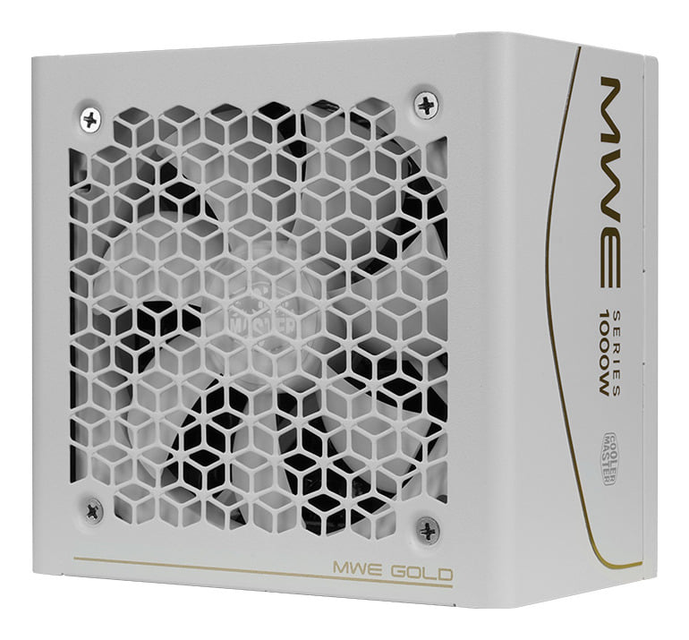 Cooler Master MWE 1000W Gold Modular V4 ATX3.1 Power Supply - White