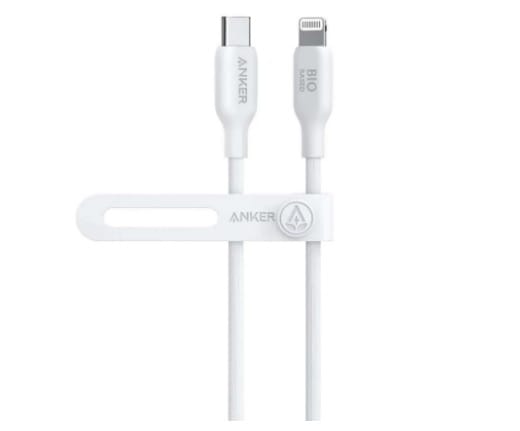 Anker 541 USBC to Lightning Cable Bio-Based 3ft White