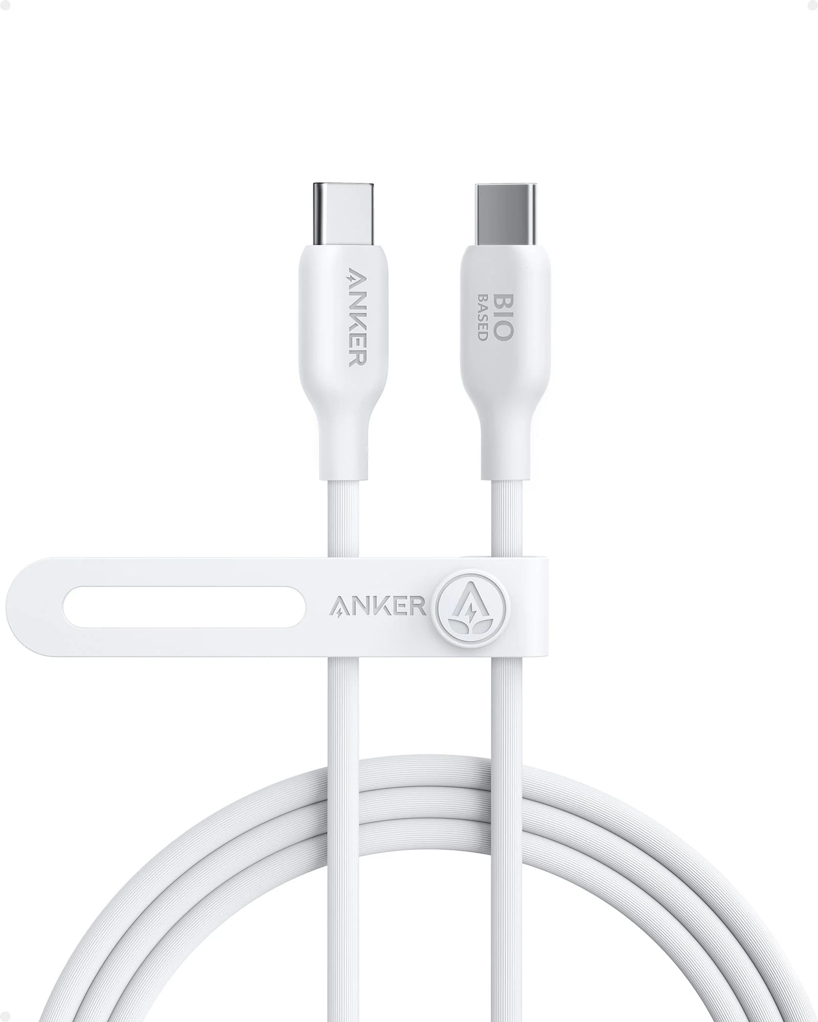 Anker 543 USB-C to USB-C Cable Bio-Based 6ft White