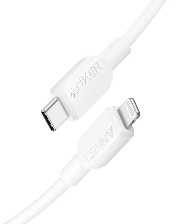 Anker 321 USB-C to Lightning Cable 6ft White