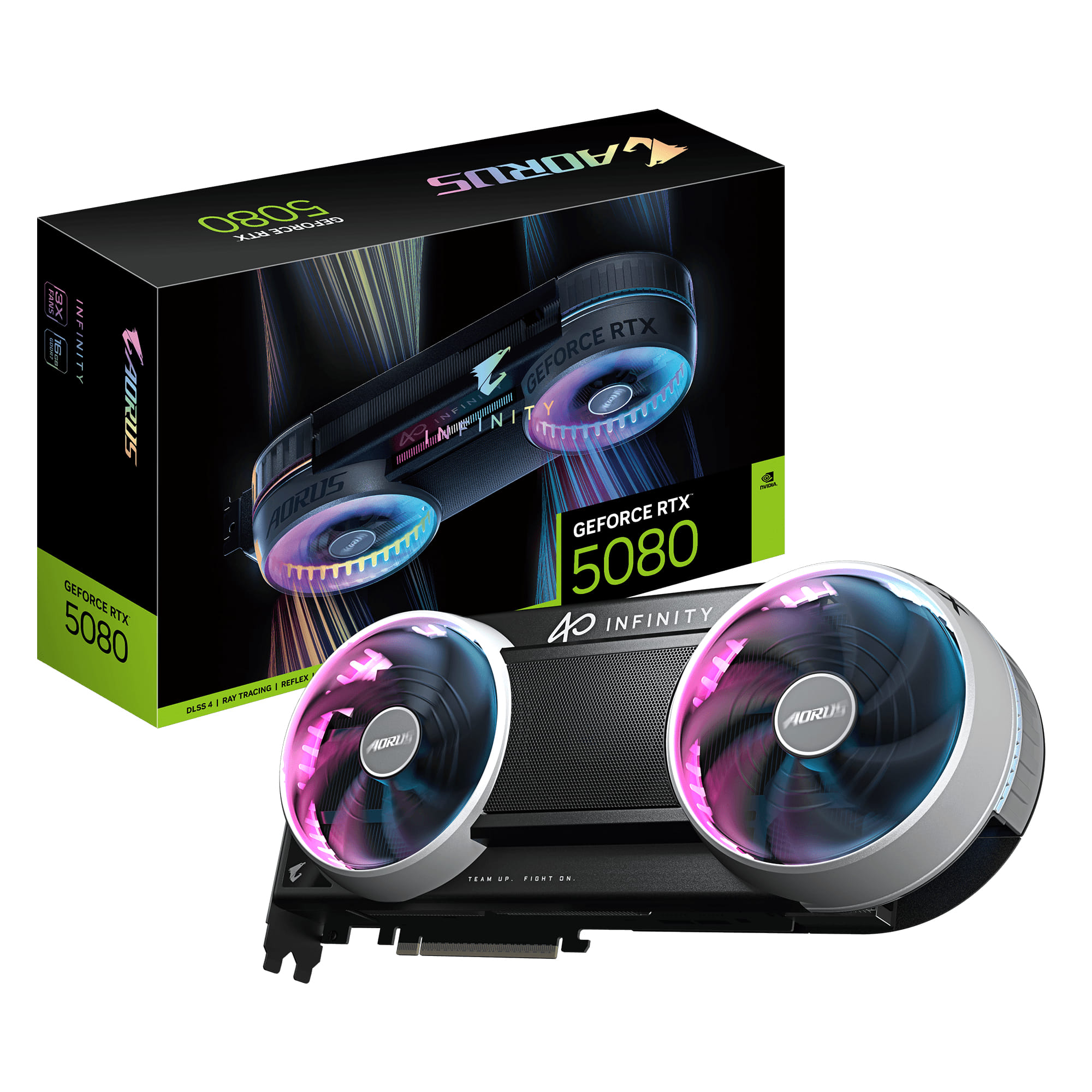 Gigabyte AORUS GeForce RTX 5080 INFINITY 16G Graphic Card