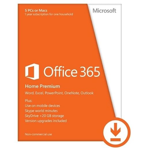 Microsoft Office365 Home Premium ESD | 6GQ-00093 | JW Computers